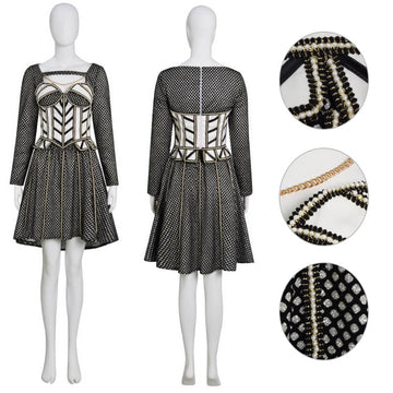 Jane Seymour Six Costume Six the Musical Halloween Cosplay Dress Stage Performance Dress